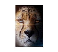 NCUDANK Leopard Large Feline Canvas Poster Bedroom Decor Landscape Office Room Decor Gift 24x36inch(60x90cm)