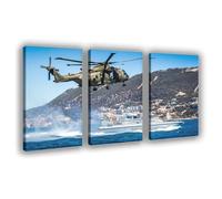 NCUDANK Naval Sabre Patrol Boat Poster Canvas Poster Bedroom Decor Landscape Office Room Decor Gift 12x18inch(30x45cm)