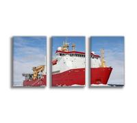 NCUDANK Poster for The Naval Frigate Arctic Canvas Poster Bedroom Decor Landscape Office Room Decor Gift 12x18inch(30x45cm)