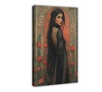NCUDANK Rati, The Hindu Goddess of Sex. Canvas Poster Wall Art Decor Print Picture Paintings for Living Room Bedroom Decoration 12x18inch(30x45cm)