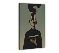 NCUDANK Sacred Darkness Poster Canvas Poster Bedroom Decor Landscape Office Room Decor Gift 12x18inch(30x45cm)