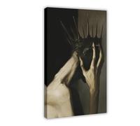 NCUDANK The Lost King Gothic Poster Canvas Poster Wall Art Decor Print Picture Paintings for Living Room Bedroom Decoration 20x30inch(50x75cm)