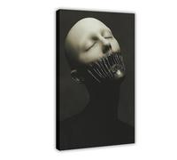 NCUDANK The Terrifying Silence Poster Canvas Poster Bedroom Decor Landscape Office Room Decor Gift 24x36inch(60x90cm)
