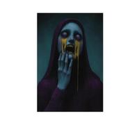 NCUDANK The Terror Priestess Poster Canvas Poster Bedroom Decor Landscape Office Room Decor Gift 12x18inch(30x45cm)