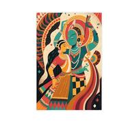 NCUDANK Vintage Indian Mythology (7) Canvas Poster Bedroom Decor Landscape Office Room Decor Gift 20x30inch(50x75cm)