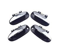NCVCB Interior Inner Handle 1/2 4 Pcs for Carens 2003 2004 2005 2006 Ch&Rome Exterior Car Door Handle Front Rear Left Driver Or Right Passenger