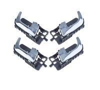 NCVCB Interior Inner Handle 4 Pcs for Emgrand EC7 EC8 2009-2013 Ch&Rome Inside Car Door Handle Replacement Front/Rear Left Driver & Right Passenger