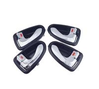 NCVCB Interior Inner Handle for Accent 2000-2006 Silver/Black Ch&Rome Inside Interior Door Handle Front Rear Left Right LH RH Driver Passenger