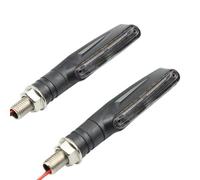 NCVCB Motorcycle Turn Blinker 2/4Pcs Motorcycle Turn Signal Light Brake Lamp Flowing Water Lighting Amber Light Flicker Bendable Tail Indicator Flasher