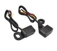 NCVCB Motorcycle Turn Blinker 2PCS Motorcycle Mini Turn Signals Running Lights Handlebar Blinker Indicators Lamps For Touring