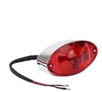 NCVCB Motorcycle Turn Blinker Motorcycle License Plate Light Brake Taillight For Touring Road King For Softail Universal ABS Red Tail Light