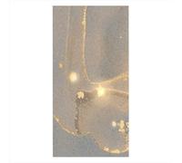 NCWANG Privacy Window Film, Gray Gold Abstract Window Film Privacy Decorative Window Sticker for Glass Semi-Transparent Special Pattern Sunshade and Heat Insulation UV Protection, 60 * 200 CM