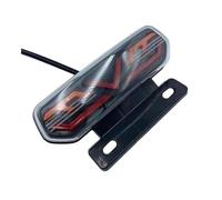NCXKZLH Motorcycle Rear Tail Light Universal 12V Motorcycle LED Rear Brake Light Direction Indicator Blinker ATV Tail Light