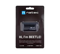 NCZ-0206 Card Reader: Memory USB B Mini Female USB 2.0 Black NATEC