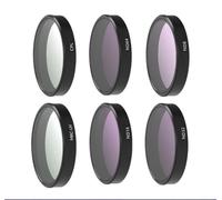 ND and Polarizer Filter Kit for DJI Including STAR NIGHT for Optimal Control Over Brightness, Reflection, and Night Light Pollution (D)