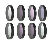 ND and Polarizer Filter Kit for DJI Including STAR NIGHT for Optimal Control Over Brightness, Reflection, and Night Light Pollution (E)