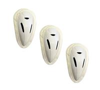 ND Cricket Abdominal Guard - Lightweight Air Abdo Protection Cup for Boys - Durable Sports Groin Protector for Match & Practice - Soft Edge Safety Box (Deep cut,Men's, Pack 3)