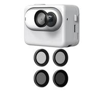 ND Filter Set for Insta 360 GO3/3S/2 Cameras, High-Definition Waterproof Anti-Fog Universal Compatibility, 4K Video Ready (GO/GO2 - ND8+16+32+64)