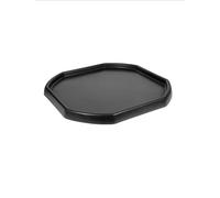 ND HOME ESSENTIALS SMALL Messy Play Tray Plastic Builders Building Material Children Kids Play Mixing Tray Spot for Cement Mortar Sand Plastering MIXING TRAY (Black)