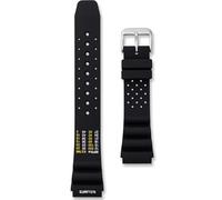 ND Limits Silicone Diver Band | 18mm 20mm 22mm 24mm | Black Blue Red & More | Soft Rubber XL Diving Watch Strap Compatible with Citizen Promaster & Dive Watches | Extra Long | No Decompression