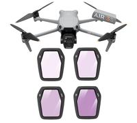 ND/PL CPL UV Filter Set for DJI Air 3S, Set Kit ND8 ND16 ND32 ND64 UV CPL Polarizer Neutral Density Filter Kit, High-Definition Waterproof Anti-Fog, 4K Video Ready - ND(8+16+32+64)