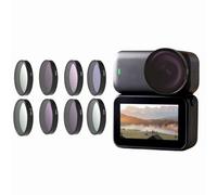 ND Polarising Filter Set for DJI for OSMO for NANO, UV/CPL/ND8, ND16/ND32/ND64, Star/Night Filter, Multifunctional Neutral Density Filter and CPL Filter Polarising Filter, Action Camera Accessories