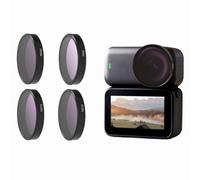 ND Polarising Filter Set for DJI for OSMO for NANO, UV, CPL, ND8, ND16, ND32, ND64, Star/Night Filter, Multifunctional Grey Filter and CPL Filter, Polarising Filter, Action Camera Accessories (C)
