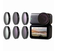 ND Polarising Filter Set for DJI Osmo Nano, UV/CPL/ND8, ND16/ND32/ND64, Star/Night Filter, Multifunctional Neutral Density Filter and CPL Filter Polarising Filter, Action Camera Accessories (D)