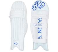 ND Sports 5.1 Adult Cricket Batting Pads - Lightweight PVC Leg Guards for Men - Right-Handed Protection Gear with Tri-Flex Knee Bolster & Tough Scuff Instep (5.1 _ Adult Pads)