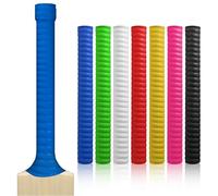 ND Sports Cricket Bat Grips - Premium Rubber Cricket Bat Grip Tape for Maximum Hold & Shock Absorption | 4 Styles | Multi-Color | Pack of 1| Durable Bat Grips Cricket