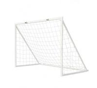 ND Sports Goal Post, Garden Training 6x4ft Goal with Net, Durable PVC Frame, Quick-Release Clips, Lightweight Mini Goal for Indoor & Outdoor Play