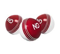 ND Sports Incrediball Soft Practice Cricket Ball | Outdoor & Indoor Rubber Cricket Ball With Core & Stitched Seam | For Practice, Honing Skills & Family Fun