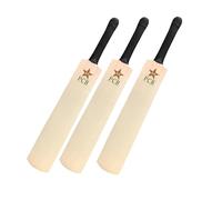 ND Sports Mini Wooden Cricket Bat for Autographs, Premium Miniature Cricket Bat with Rubber Grip (Pack of 1, 3, or 5), Souvenir & Display Piece