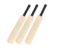 ND Sports Mini Wooden Cricket Bat for Autographs, Premium Miniature Cricket Bat with Rubber Grip (Pack of 1, 3, or 5), Souvenir & Display Piece