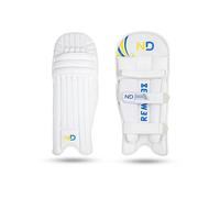 ND Sports Premium Cricket Batting Pads for Men - Lightweight High-Density Foam Protection - Durable PU Exterior with Secure Comfort Fit Straps - Ideal for Practice & Matches (Men's)