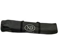 ND Sports Slalom Pole Carry Bag for 10 Poles Black Sport Holdall Carrier Nylon Strong, One Size