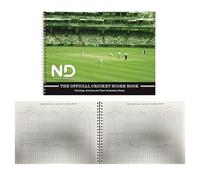 ND Sports Soft Cricket Score Book - Available in 100, 60 & 48 Innings - Scorebook for Batting, Bowling & Team Stats - Ideal for Clubs, Schools & Umpires (48 Innings)