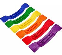 ND Sports Wiggle Walker Balance Board - Fun Outdoor & Indoor Exercise Toy for Balance & Coordination - Durable Plastic, Anti-Slip Foot Pads, Lightweight - Motor Skills Development (Purple)