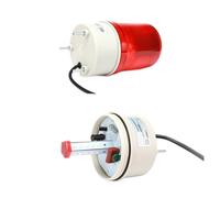 ND2-51 12V 24V 220V Buzzing Signal Red Yellow Green Blue DC AC(Buzzer,DC24V4_CONSTANT LIGHT(C)_GREEN)