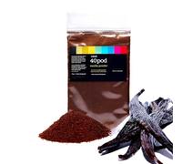 Ndali Vanilla 40 Pod Powder - 40 intensely strong vanilla beans milled to a fine gourmet vanilla powder 92g