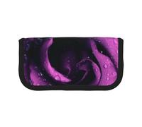 NDDCEDEW Bloom Rose Flower Pencil Case Large Capacity Student Pencil Pouch Cute Pencil Case for Girls and Boys Teenagers School Pencil Pouch Fun Pen Cases Organizer Pouch