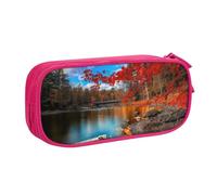 NDDCEDEW Funny Pencil Case Killarney National Park Printed Large Capacity Pencil Cases Student Pencil Pouch Cute Pencil Case for Girls and Boys Teenagers School Pencil Pouch Black, Blue, Pink