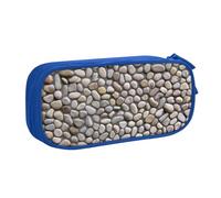 NDDCEDEW Funny Pencil Case Stones All Over The Ground Printed Large Capacity Pencil Cases Student Pencil Pouch Cute Pencil Case for Girls and Boys Teenagers School Pencil Pouch Black, Blue, Pink