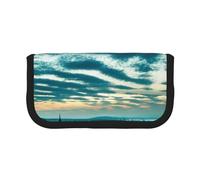 NDDCEDEW The Dusk View of City Pencil Case Large Capacity Student Pencil Pouch Cute Pencil Case for Girls and Boys Teenagers School Pencil Pouch Fun Pen Cases Organizer Pouch