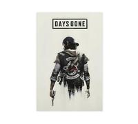 NDGSA Days Gone Game Poster Canvas Poster Wall Art Decor Print Picture Paintings for Living Room Bedroom Decoration 24x36inch(60x90cm)