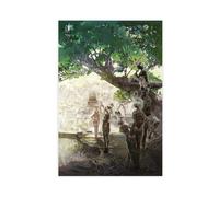 NDGSA Final Fantasy XII- The Viera of Eruite Village Canvas Poster Wall Art Decor Print Picture Paintings for Living Room Bedroom Decoration 16x24inch(40x60cm)