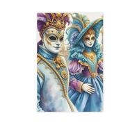 NDGSA Venice Carnival Mask Party (5) Canvas Poster Bedroom Decor Landscape Office Room Decor Gift 12x18inch(30x45cm)