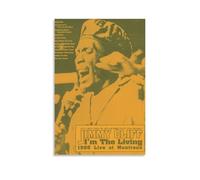NDIEHA I'M THE LIVING JIMMY CLIFF LIVE AT MONTREUX Classic Movie Poster Canvas Art Prints Wall Decor Aesthetic 12x18inch(30x45cm)