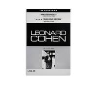 NDIEHA LEONARD COHEN I'M YOUR MAN Classic Movie Poster Canvas Art Prints Wall Decor Aesthetic 24x36inch(60x90cm)