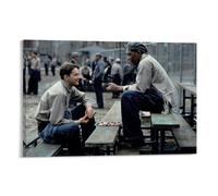 NDIEHA The Shawshank Redemption Movie Poster Canvas Print for Bedroom Or Living Room Gallery Wall Decor 12x18inch(30x45cm) Frame-The Shawshank Redemption Movie